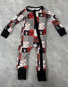 RTS 번들 프린트 대나무 잠옷 맞춤 캐릭터 아기 대나무 잠옷 - Product Image 5