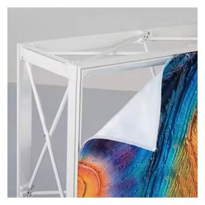 Advertising Event Eco-Friendly Lightweight Aluminum <b>Frame</b> Pop-Up Backlit LED SEG Display <b>Backdrop</b> with Custom Fabric Print - Product Image 5