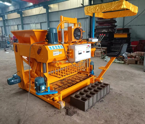 เครื่องทำบล็อกประสานเคลื่อนที่แบบไฮดรอลิกควบคุมด้วย PLC อัตโนมัติ - Product Image 2