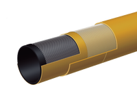 Tuyau hydraulique haute précision SAE 100 R3 R6 anti-âge en caoutchouc souple tressé avec service de découpe – Modèle : Tuyau flexible