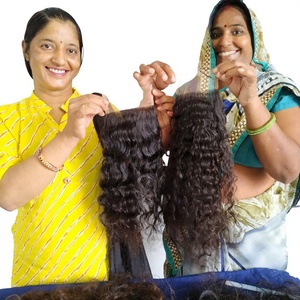 Venta al por mayor de extensiones de cabello humano ondulado virgen vietnamita 5*5 Estilo original sin procesamiento químico cabello humano indio entrega rápida - Product Image 1