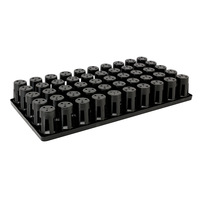 WXL282 plateaux de démarrage de jardin, force de Germination des graines plante Pot de fleur pépinière boîte de croissance 50 cellules plateaux de Germination des semis