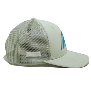 Casquette de créateur avec 6 panneaux personnalisés et broderie 3D personnalisée à 6 panneaux Casquette de camionneur en maille à bord incurvé brodé 3D à la mode - Product Image 3