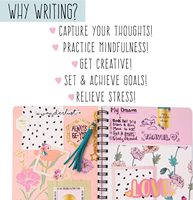 Ensemble de papeterie pour filles, carnet de notes, agenda, carnet de notes et stylo, cadeau