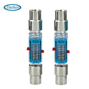 EV Đồng Hồ Đo Lưu Lượng Nước Nóng Ống Polysunphone Nhiệt Độ Cao 120 Độ C Đồng Hồ Đo Lưu Lượng Hóa Chất Ngang Kết Nối Bằng Đồng/SS - Product Image 3