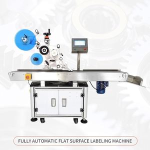 Machine d'étiquetage automatique à grande vitesse TEBAK pour pochettes de <span class=keywords><strong>CD</strong></span>/DVD <span class=keywords><strong>en</strong></span> plastique, sacs pour animaux de compagnie, boîtes plates, sacs <span class=keywords><strong>en</strong></span> carton, étiquettes plates autocollantes - Product Image 2