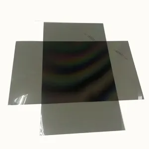 14 "de 45 grados mate brillante película polarizador hojas para pantalla LCD de repuesto