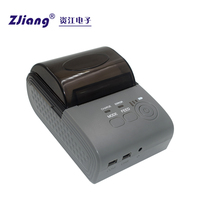 Impresora térmica portátil de recibos POS para pequeñas empresas Mini impresora de recibos móvil inalámbrica de 58mm para Android y Windows