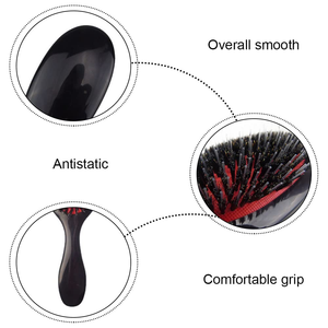 Paddle Hair Extension Brush Anti Static Scalp Massage Brosse À Cheveux Professionnel Coiffure Peigne pour Femmes Cheveux Bouclés - Product Image 6