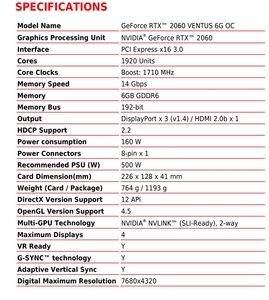 Carte graphique au prix le plus bas du marché, 1660 Super GDDR6 6G Rtx 2060 GPU 1660S, carte graphique au prix le plus bas du marché, <span class=keywords><strong>Gigabyte</strong></span> 1660 Super - Product Image 6