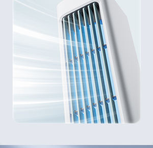 2024 nueva llegada gran oferta torre de escritorio montada en la pared 3 en 1 Estilo soporte ventilador de suelo uso multifunción en múltiples escenarios ventilador - Product Image 1