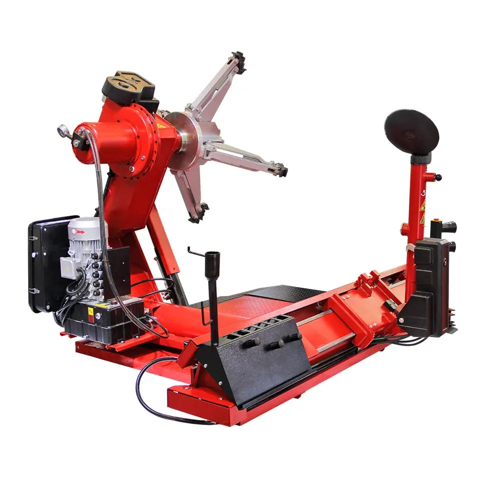 Fully automatic heavy duty wheel tyre changer changing machine for truck tires