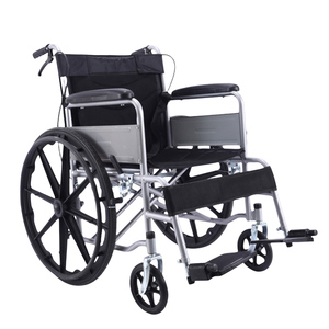 Fauteuil Roulant Manuel Économique Prix d'Usine OEM à Faible Coût Vente Chaude Portable et Léger pour la Rééducation des Personnes Handicapées et Âgées - Product Image 6