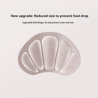 Autocollants de talon rond Inserts de soulagement de la douleur pour baskets chaussures de course patchs taille réglable pieds talon protecteur coussins