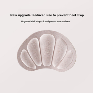 Pegatinas de tacón redondo, inserciones para aliviar el dolor para zapatillas de deporte, parches para zapatos para correr, tamaño ajustable, cojines protectores de talón para pies - Product Image 2