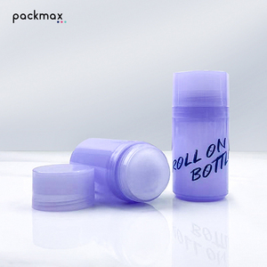 Wholesale Custom 50ml PP <b>Roll</b>-On Bottle for Essential Oil, Deodorant, Liquid Applicator Refillable Cosmetic Packaging - Product Image 3