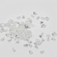 2*3*4mm 0.2ct GRA Certifiated Moissanite Tapered Baguette Moissanite Loose Moissanite
