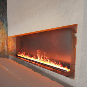 <span class=keywords><strong>Chimenea</strong></span> Eléctrica 3D con Efecto de Vapor de Agua, <span class=keywords><strong>Chimenea</strong></span> Eléctrica Moderna para Decoración de Sala de Estar, Muebles para el Hogar, Decoración Navideña - Product Image 3