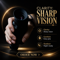 QVS1450 FOV50 GEN 3 FOM2000+ IIT Image Intersifier Tube P43/P45 Phosphorus Autogate Binocular Night Vision Scope 1x-3x