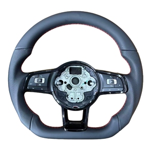 พวงมาลัยรถยนต์สำหรับ Volkswagen <span class=keywords><strong>VW</strong></span> Golf 6 MK7 7 GTI POLO <span class=keywords><strong>Jetta</strong></span> Passat Tiguan CC Magotan - Product Image 1