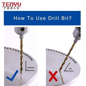 Outils de travail à tige hexagonale 1/4 "13 pièces HSS foret hélicoïdal ensemble revêtu de titane pour métal bois aluminium fer fin - Product Image 5