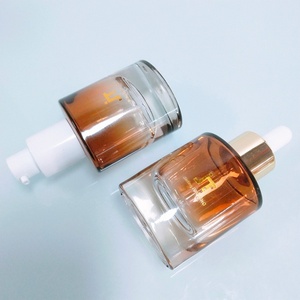 Botella de Vidrio Esmerilado Ovalada Personalizada de 30 ml, 40 ml, 100 ml, 120 ml, con Gotero, Hombro Plano, para Aceites Esenciales, con Botón de Presión - Product Image 5