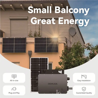 Kit Inverter Mikro Panel Surya MPPT 800W untuk Sistem Tenaga Surya Atap & Balkon dengan Panel Monokristalin