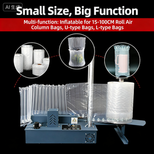 Machine d'emballage à colonnes d'air pour le remplissage de sacs à colonnes d'air de toutes sortes, vente directe de sacs à colonnes d'air pour <span class=keywords><strong>vin</strong></span>, emballage à bulles d'air - Product Image 5