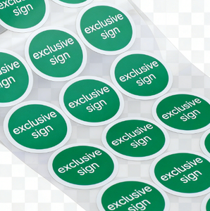 <span class=keywords><strong>Autocollant</strong></span> <span class=keywords><strong>transparent</strong></span> personnalisé avec logo, imprimé <span class=keywords><strong>sur</strong></span> rouleau, en plastique, imperméable, en papier synthétique, adhésif, avec logo de marque en feuille d'or - Product Image 6