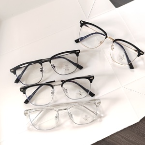 Trong Kho bán buôn Ladies kính khung thời trang Kính quang học TR90 kết hợp với kính kim loại khung bán buôn - Product Image 1