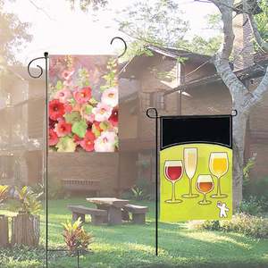 Polyester <b>Garden</b> Custom Flag Home Decor Custom <b>Garden</b> Flag Blank Burlap Double Sided Sublimation <b>Garden</b> Flag - Product Image 1