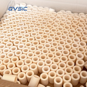 Tube en céramique d'alumine Al2O3 <span class=keywords><strong>de</strong></span> grand diamètre durable, disponible en stock, diamètre 150 mm - Product Image 3