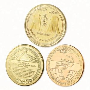 เหรียญที่ระลึกแบบกำหนดเอง ขัดเงาเคลือบอ่อน แกะสลักด้วยเลเซอร์ พร้อมขนาดที่กำหนดเอง - Product Image 4