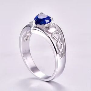 Anillo de Moda con Forma de Corazón, Chapado en Oro, con Circonita, Estilo Simple, para Mujeres, Hombres, Unisex, Venta al Por Mayor, Marca Love HR - Product Image 6