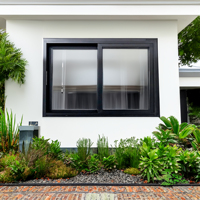 Ventanas Corredizas Insonorizadas de Aluminio BOTON de Fácil Limpieza y Bajo Mantenimiento, de 2 Vías, con Pantalla Plegable, Diseño Moderno, Energy Star, 5 Años de Garantía