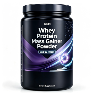 Proteína de suero en polvo para aumentar masa muscular con proteína de suero, maltodextrina y creatina para ganar masa muscular y apoyo al apetito, nutrición deportiva - Product Image 1