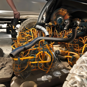 ท่อหม้อน้ำ, ท่อออก สำหรับ Toyota Hilux Surf RZN169 ปี 1999-2004 อะไหล่แท้หมายเลข 16572-75130 1657275130 - Product Image 3