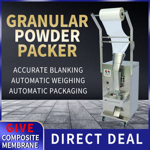 Automatische Gewürz granulat geröstete vertikale Verpackungs maschine Erdnuss schale Mini Mais Fräsmaschine Mehl und Verpackung - Product Image 4