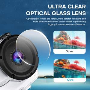 Etui de plongée KAMPHO pour Insta360 GO 3S/ GO 3, coque de protection étanche 197ft/60m pour <span class=keywords><strong>Insta</strong></span> <span class=keywords><strong>360</strong></span> GO3S/ <span class=keywords><strong>GO3</strong></span> - Product Image 3