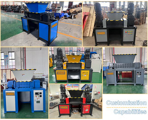 Máy nghiền hai trục, máy nghiền lốp xe, máy nghiền phế liệu kim loại, máy cắt dây cáp, máy nghiền hai trục - Product Image 5