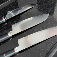 Couteau de chef japonais Hitachi Damas en acier AUS-10 de meilleure qualité avec couteaux de cuisine à manche en bois G10