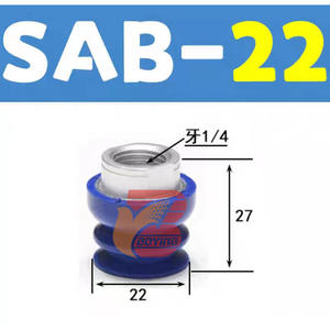 Accesorios para Brazos Robóticos, Boquilla de Ventosa de Silicona Schmalz, SAB22 y SAB125, Elevadores Neumáticos Industriales de Doble Capa - Product Image 6