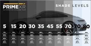Film teinté pour vitres Premium XP PRIME XR Plus 70 IR99% à isolation thermique élevée, matériaux originaux américains de qualité supérieure pour film teinté automobile - Product Image 2