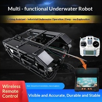 Robot sous-marin de pêche, détection visuelle, recherche, sauvetage, drone de récupération, dispositif de capture de poissons avec bras mécanique en plastique, Chine