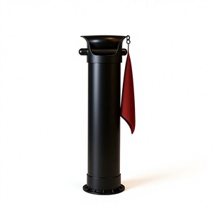 Grand seau à résidus de café en plastique, seau à poussière de café avec design minimaliste moderne pour cafés et restaurants - Product Image 1