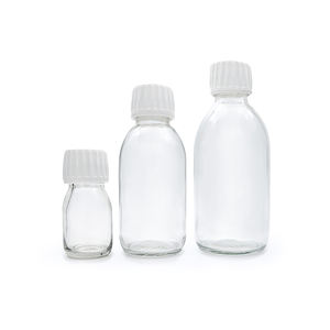 खांसी के सिरप मौखिक तरल एंजाइम के लिए स्पष्ट कांच की दवा की बोतलों को पतला किया जाता है - Product Image 5