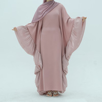Robe musulmane pour femmes EID 2026, vêtements islamiques, robes pour femmes grandes tailles, abaya modeste, nouvelle robe papillon Dubaï, kaftan abaya