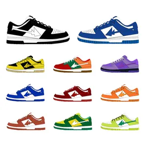 OEM ODM Sell Well Amazon High Quality Customized Sneakers Logo Design Men's Fashion Sneakers Women