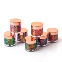 Vente chaude Crème Paillettes Rose Scintillant Lâche Chunky Liquide Eye Glitter Fard À Paupières Haute Demande Ombre À Paupières Produit
