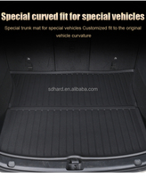 Tapis de voiture 3D Tpe design parfait et facile à nettoyer 3 pièces en gros TPE matériau parfait tapis de voiture pour CAPTUR 2014